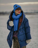 Alaska Skořicový Oboustranný Zimní Kabát